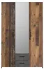 Armadio Forte ECONOBOX 120, stile rustico, 3 ante, 2 Anteprima dell’immagine prodotto 4