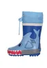 PLAYSHOES 188701_7, Stiefel, Regenstiefel, Uni, Kind, Blau, Produktbild-Vorschau 4