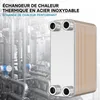 Wiltec Échangeur de chaleur thermique avec 50 plaques – 286 Voir les images du produit 2