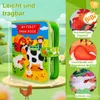 Montessori-Spielzeug, Baby-Aktivitätsbrett, Bilderbuch mit Produktbild-Vorschau 6