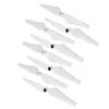 A set of eight white drone propellers arranged diagonally on a white background. Náhled obrázku produktu
