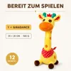 Interaktive Plüschgiraffe mit Musik, Tanz und Produktbild-Vorschau 5