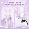 Gaming Chair Stoff mit Katzenohren und Schwanz, Produktbild-Vorschau 6