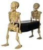 2 Skelette mit Sarg als Halloween Animatronic Produktbild-Vorschau 1