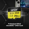 Lexar Professional GOLD, 256 GB, MicroSDXC, UHS-II, 280 Náhled obrázku produktu 4