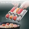 INF Forma do klopsików z łopatką ze stali nierdzewnej Podgląd zdjęcia produktu 5