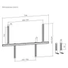 ARLI Soundbar Halterung TV Montage universell verstellbar Produktbild-Vorschau 6