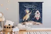 MuchoWow® Wandteppich Wandbehang Rakete - Weltraum - Fuchs Produktbild-Vorschau 3