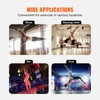 Collage of four images showing a dance pole in different settings: home, dancing room, bar, and club. Anteprima dell’immagine prodotto