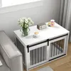 Gabbia per cani PawHut per uso domestico, cuccia con Anteprima dell’immagine prodotto 12