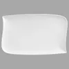 Set von 6 flachen rechteckigen tellern welle 33x20cm - SG Produktbild-Vorschau 4