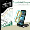 Faltbarer 3-in-1 Wireless Charger, 15W induktives Laden, Produktbild-Vorschau 7