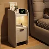 UnboxG, ensemble de 2 tables de chevet blanches avec tiroir Voir les images du produit 12