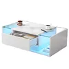STILVORA Couchtisch mit 1 Schublade und LED-Lichtleiste, Produktbild-Vorschau 10