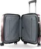 An open suitcase with its interior visible, showing compartments and zippers. Produktbild-Vorschau