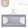 Kojec dla dziecka bramka do raczkowania dla maluchów Podgląd zdjęcia produktu 12