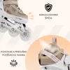 Inline korčule Blackwheels Flex Pro Beige kolieskové Náhľad obrázku produktu 4