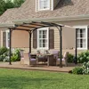 Pergola COSTWAY, gazebo 3 x 2,4 m con tetto scorrevole Anteprima dell’immagine prodotto 2