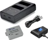 Trade-Shop 2in1 Set: Li-Ion Akku 1200mAh + USB-C Doppel Produktbild-Vorschau 1
