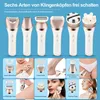Epilierer Damen, 6-in-1 Gesichtsepilierer Kabellos, Nass & Produktbild-Vorschau 5
