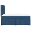 Maison Exclusive - Boxspringbett mit Matratze Blau 160x200 Produktbild-Vorschau 5