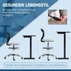 Kancelářská židle Vinsetto – ergonomická židle s Náhled obrázku produktu 4