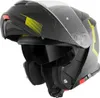 Bogotto H271 Wayke Klapphelm, schwarz matt/gelb, L Produktbild-Vorschau 1