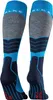 A pair of ski socks shown from the back. Produktbild-Vorschau