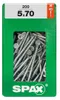 200 Stück SPAX Senkkopf-Torx-Stahlschrauben, Durchm. 5 mm x Produktbild-Vorschau 6