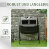 Outsunny Trommel-Komposter 160L Gartenkomposter mit 2 Produktbild-Vorschau 7