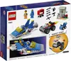 The back of a LEGO Movie 2 construction toy box, showing various models and minifigures from the set. Produktbild-Vorschau