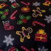 Bettwäsche 140x200 cm Weihnachten Neon Produktbild-Vorschau 6