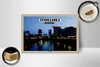 Holzschild Städte Düsseldorf Medienhafen Baukunst 18x12 cm Produktbild-Vorschau 3