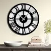 Opviq, 5050MS-014, Wanduhren, Mehrfarbig, MDF, 50 x 50 cm Produktbild-Vorschau 1