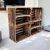 Obstkisten Weinkisten Holzkisten Kisten Geflammt 50 x 40 x Produktbild-Vorschau 4