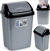 Plastový odpadkový koš šedý 10l Náhled obrázku produktu 6