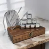 com-four® 8x Whisky Steine mit Zange und Beutel - Produktbild-Vorschau 5