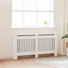 vidaXL Heizkörperabdeckung Weiß Holzwerkstoff 172 cm Produktbild-Vorschau 2