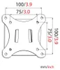 Digitus Universal Wall Mount for monitors up to 81 cm (32") Anteprima dell’immagine prodotto 7