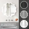 Lustro LED COSTWAY, okrągłe lustro ścienne z 3-kolorowym Podgląd zdjęcia produktu 5