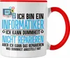 Trendation - Informatiker Tasse Geschenk Programmierer Nerd Produktbild-Vorschau 1