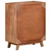 Credenza 61x35x76 cm in legno massiccio di mango Anteprima dell’immagine prodotto 2