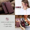 Samsung Galaxy A55 5G Handyhülle Weinrot Flip Case Magnet Produktbild-Vorschau 8