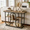 Table console industrielle Tribesigns de 105 cm, table Voir les images du produit 2