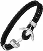 Lotus Style Armband Leder LS1832-2/1 Anker schwarz Herren Produktbild-Vorschau 6