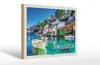 Holzschild Reise 30x20cm Mallorca Spanien Cala Figuera Ort Produktbild-Vorschau 1