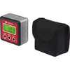 A digital angle gauge and its carrying case are shown against a white background. Produktbild-Vorschau