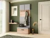 Garderobe MARGARET I, Farbe: Artisan + Grau, mit Produktbild-Vorschau 1
