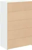 Highboard Weiß 80x42,5x124 cm Holzwerkstoff Produktbild-Vorschau 6