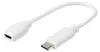 ViVanco™Adapter USB Type-C, USB C, micro USB, 0,1 m, Biela Náhľad obrázku produktu 3
